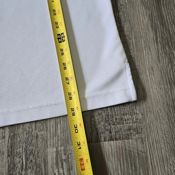 Cubavera White Polo Shirt Men's Size XL Short Sleeve Office Golf Relax - Picture 11 of 13